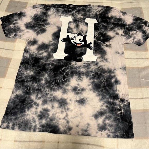 Huf X Felix the Cat Collection Tie Dye T-Shirt Size Medium - Picture 4 of 6